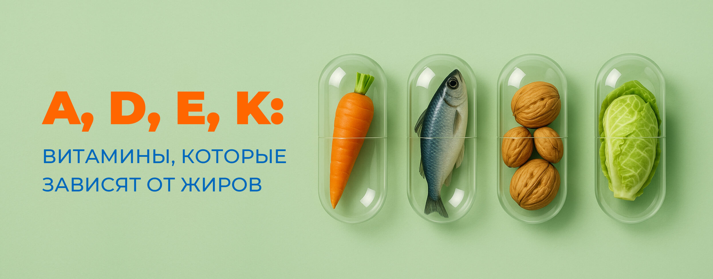 A, D, E, K: витамины, которые зависят от жиров